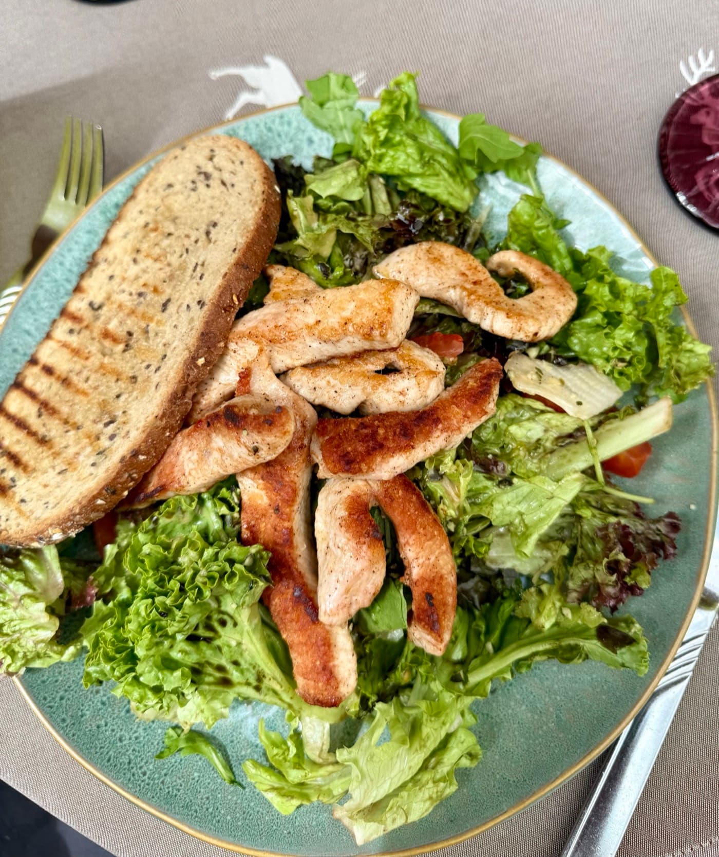 Putenstreifensalat